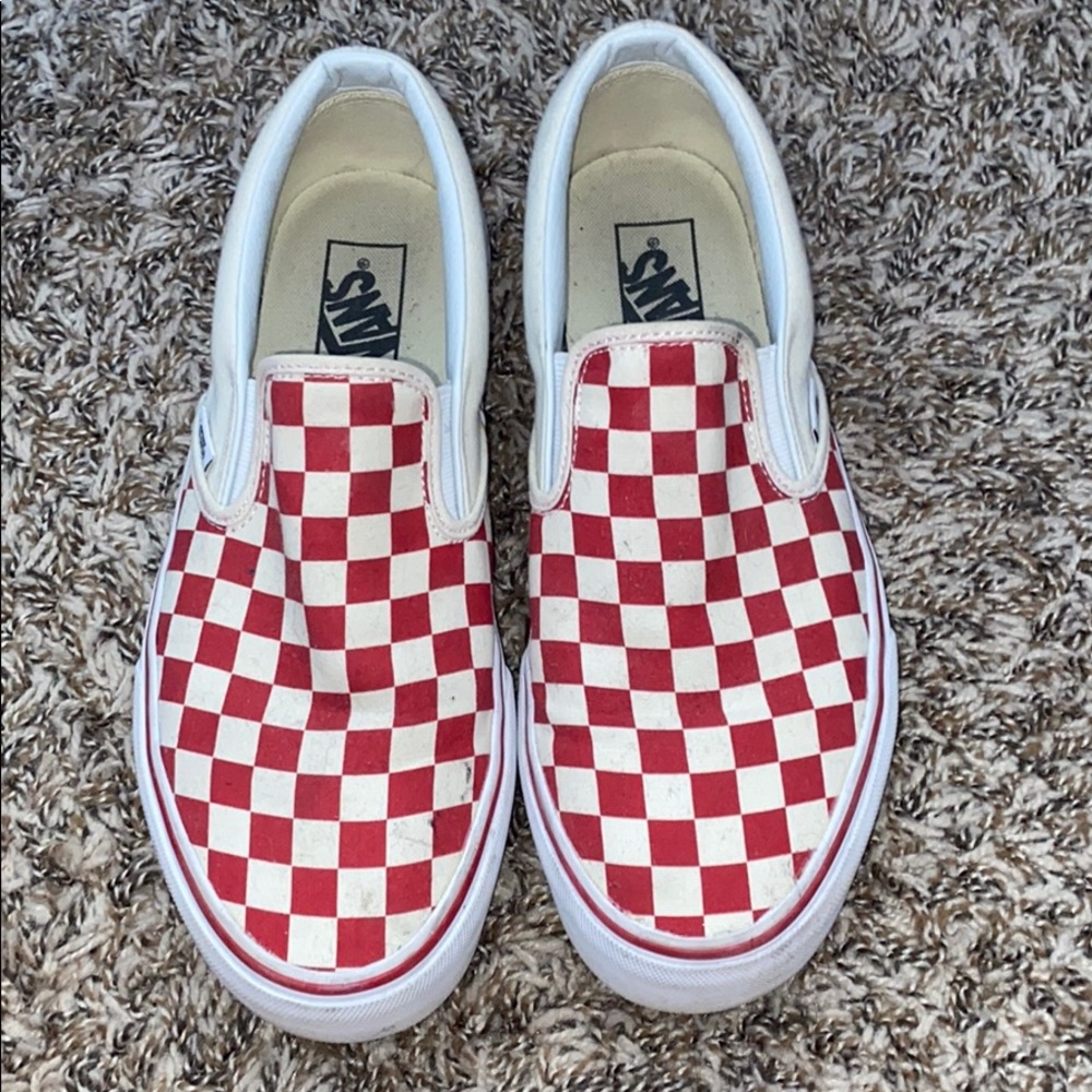 Checkered Vans